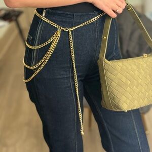 Gold Chain Belt for Women